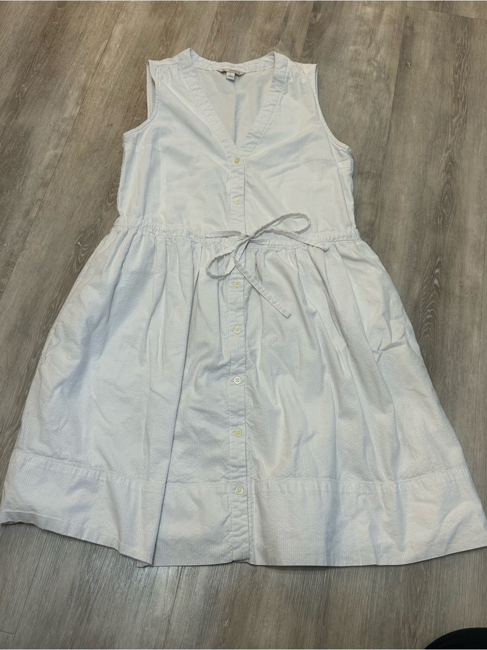 GAP Women’s White Dress, Size 2, 100% Cotton